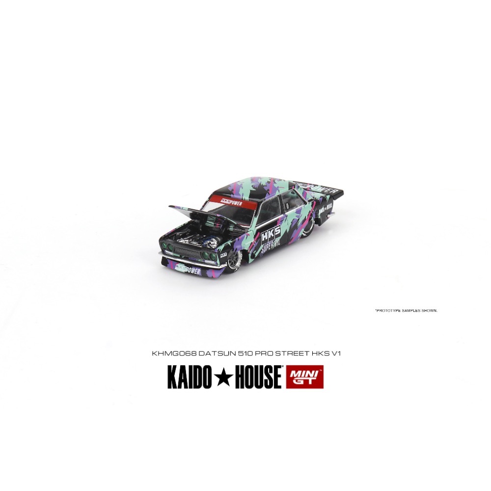 ￼【工匠模型】MINI GT ★ KAIDO HOUSE 1/64 KHMG068 達特桑 Datsun 510-細節圖2