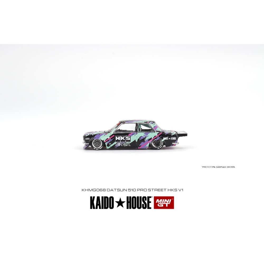 ￼【工匠模型】MINI GT ★ KAIDO HOUSE 1/64 KHMG068 達特桑 Datsun 510-細節圖3