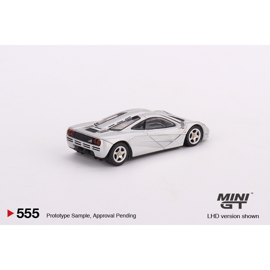 ￼【工匠模型】MINI GT 1/64 McLaren F1 Magnesium 銀色 #555-細節圖2