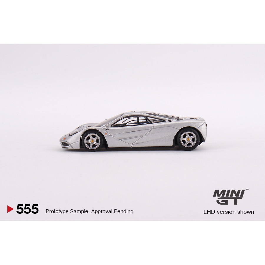 ￼【工匠模型】MINI GT 1/64 McLaren F1 Magnesium 銀色 #555-細節圖3