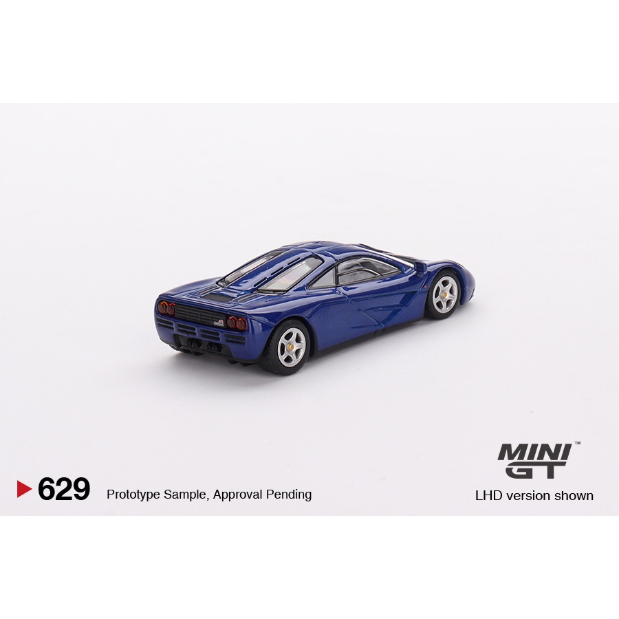 ￼【工匠模型】MINI GT 1/64 麥拉倫 McLaren F1 Cobalt Blue 629-細節圖3