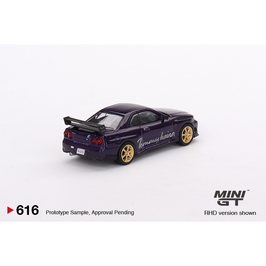 ￼【工匠模型】MINI GT 1/64 日產 Nissan Skyline GT-R R34 616-細節圖3
