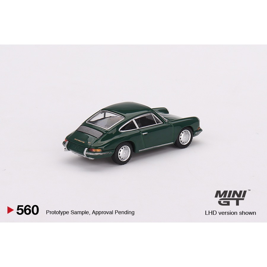 ￼【工匠模型】MINI GT 1/64 保時捷 Porsche 911 1964 Irish Green 560-細節圖3