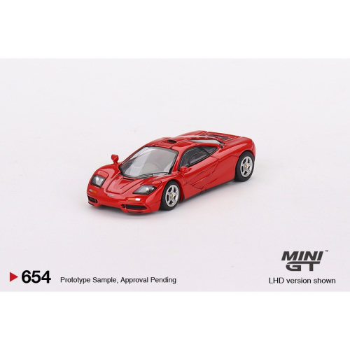 【工匠模型】MINI GT 1/64 麥拉倫 McLaren F1 Red #654