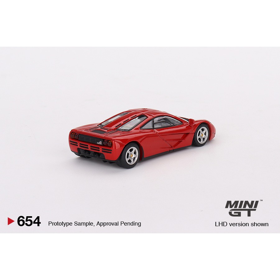 【工匠模型】MINI GT 1/64 麥拉倫 McLaren F1 Red #654-細節圖2