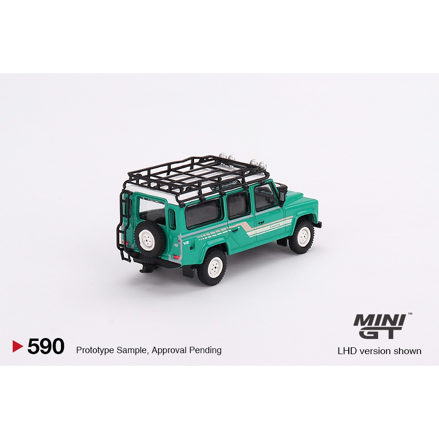 【工匠模型】MINI GT 1/64 Land Rover Defender 荒原路華 #590-細節圖2