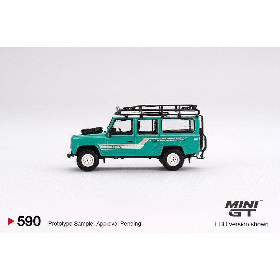 【工匠模型】MINI GT 1/64 Land Rover Defender 荒原路華 #590-細節圖3