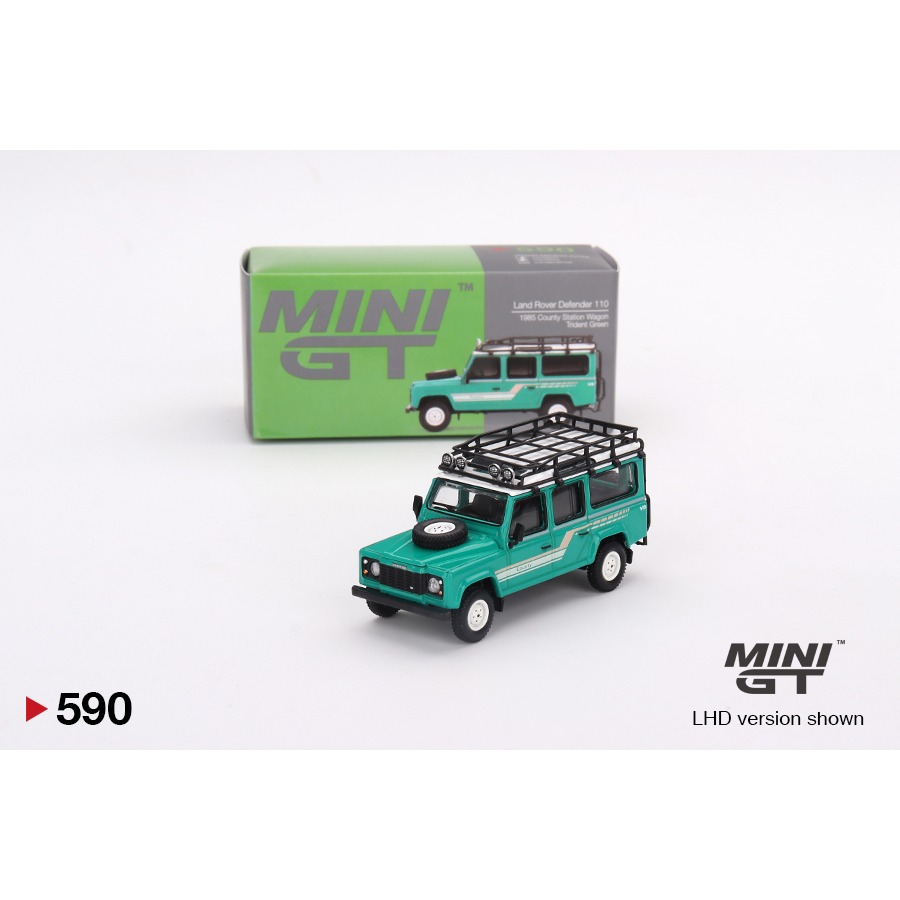 【工匠模型】MINI GT 1/64 Land Rover Defender 荒原路華 #590-細節圖4