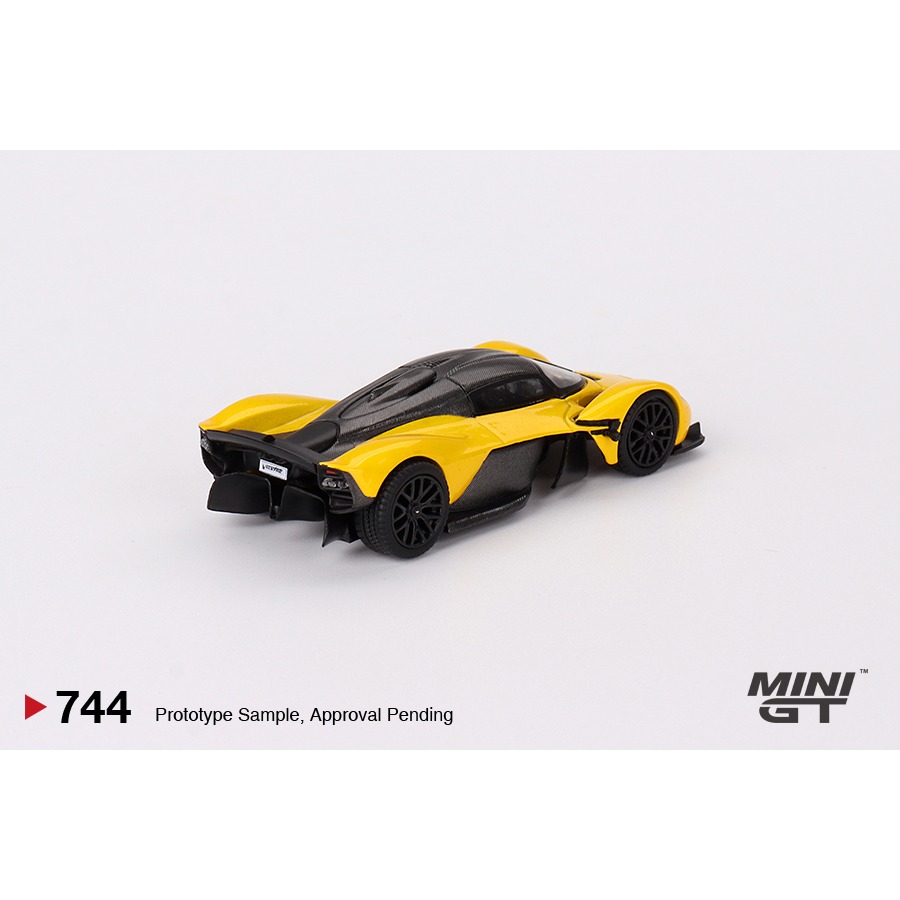 【工匠模型】MINI GT #744 Aston Martin Valkyrie Sunburst Yellow-細節圖2