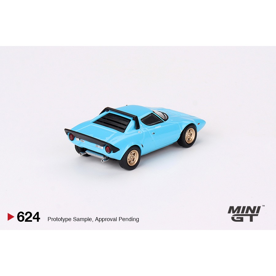 【工匠模型】MINI GT #624 Lancia Stratos HF Stradale Azzuro Chiaro-細節圖2