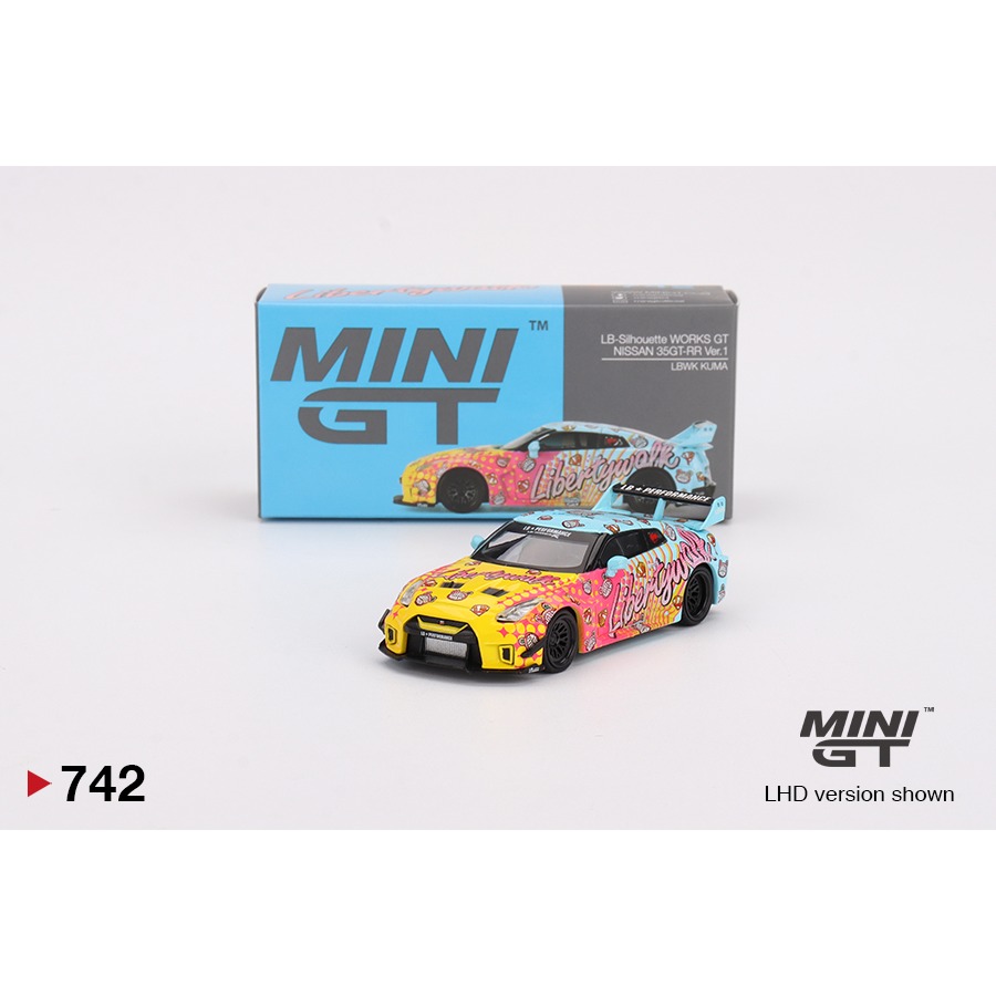 【工匠模型】MINI GT #742 LB-Silhouette WORKS GT NISSAN 35GT-RR-細節圖4