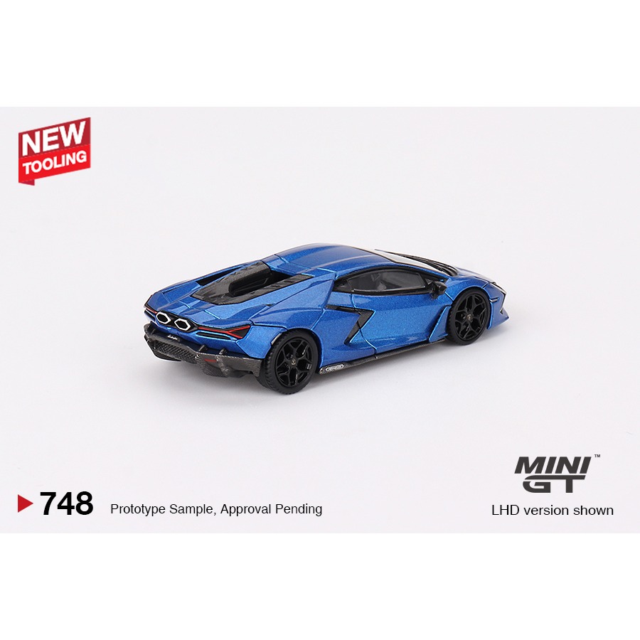 【工匠模型】MINI GT #748 Lamborghini Revuelto Blu Eleos-細節圖2