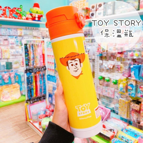 韓國代購 韓國大創 玩具總動員 胡迪 保溫瓶 保冷瓶 保溫杯 不鏽鋼保溫瓶 450ml COCOS PQ495