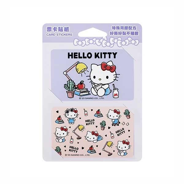 正版 三麗鷗 Sanrio 凱蒂貓大耳狗美樂蒂 悠遊卡貼 票卡貼 感應卡貼 貼紙 一組兩入 COCOS DS025-細節圖4