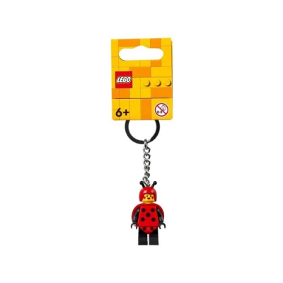 正版 LEGO 樂高鑰匙圈 瓢蟲女孩 鑰匙圈 人偶鑰匙圈 鎖圈 吊飾 COCOS FG280