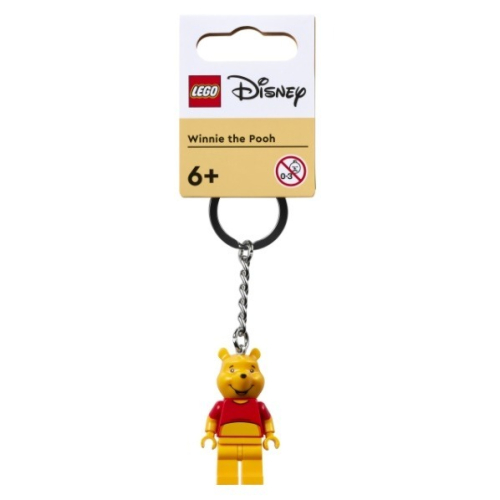 正版 LEGO 樂高鑰匙圈 小熊維尼 維尼 維尼熊 人偶鑰匙圈 鎖圈 吊飾 COCOS FG280