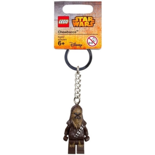 正版 LEGO 樂高鑰匙圈 STAR WARS 星際大戰 丘巴卡 人偶鑰匙圈 鎖圈 吊飾 COCOS FG280