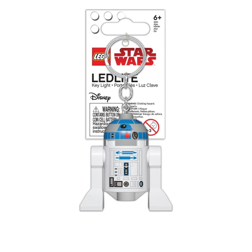 樂高LEGO 星際大戰 STAR WARS R2-D2 鑰匙圈 人偶造型 鑰匙圈鎖圈 手電筒 COCOS LG320
