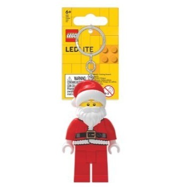 樂高LEGO 樂高經典款 聖誕老人 聖誕節 LED 人偶造型 鑰匙圈燈 手電筒COCOS LG320