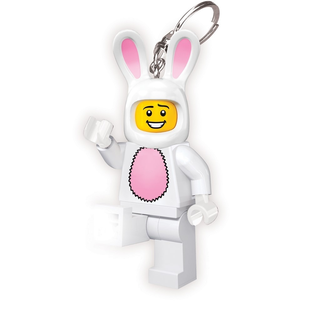 樂高LEGO  樂高經典款 兔子 LED 人偶造型 鑰匙圈燈 手電筒COCOS LG320-細節圖2