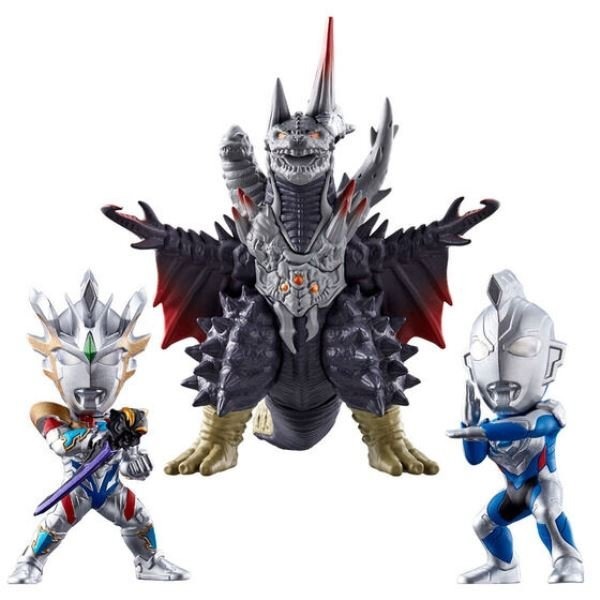 萬代 BANDAI 盒玩 超人力霸王 CONVERGE MOTION 傑特兩款型態＆殲滅機甲獸 COCOS FG680-細節圖2