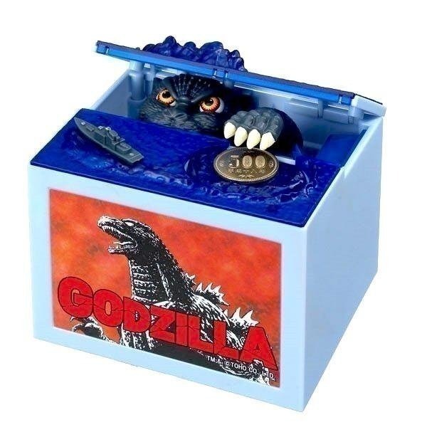 SHINE 哆啦A夢KT布丁狗大耳狗寶可夢角落生物史努比哥吉拉 儲金箱 偷錢箱 小費箱 存錢筒 COCOS FG660-細節圖10