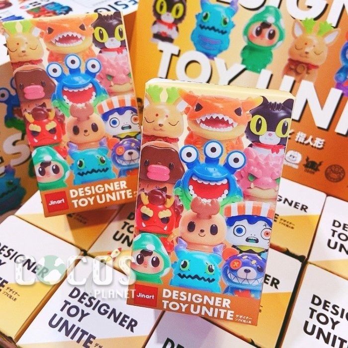 JINART x 台灣設計師 玩具 指人形 盒玩公仔擺飾 不挑款 單盒販售 隨機出貨 COCOS TU003-細節圖2