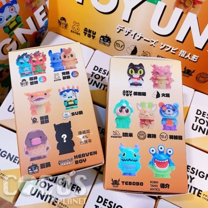 JINART x 台灣設計師 玩具 指人形 盒玩公仔擺飾 不挑款 單盒販售 隨機出貨 COCOS TU003-細節圖3