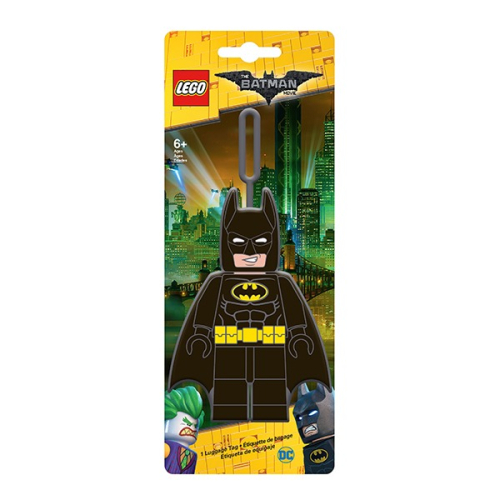 LEGO樂高 蝙蝠俠電影-蝙蝠俠行李吊牌 人偶造型行李吊牌 背包吊飾 行李吊牌 行李箱 COCOS LG287