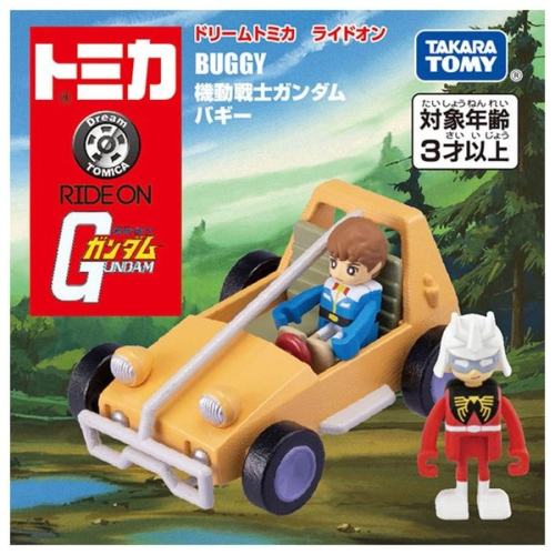 正版 Dream TOMICA 機動戰士鋼彈 騎乘 鋼彈系列 越野車 小車 人偶 COCOS TO250