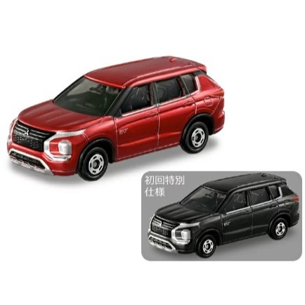 TOMICA 多美小汽車 NO.010 三菱Outlander Phev+初回 一組販售 COCOS TO175-細節圖2