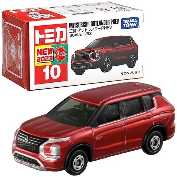 TOMICA 多美小汽車 NO.010 三菱Outlander Phev+初回 一組販售 COCOS TO175-規格圖5