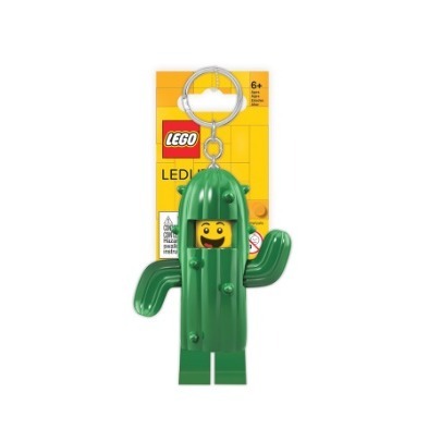LEGO 樂高鑰匙圈 樂高仙人掌人 LED 人偶造型鑰匙圈燈 吊飾 鑰匙圈 手電筒 COCOS LG320