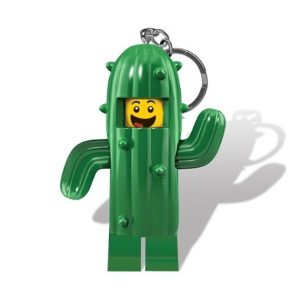 LEGO 樂高鑰匙圈 樂高仙人掌人 LED 人偶造型鑰匙圈燈 吊飾 鑰匙圈 手電筒 COCOS LG320-細節圖2