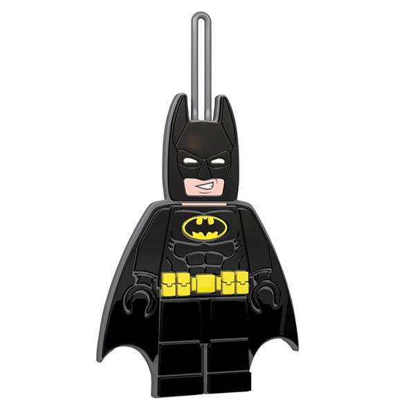 LEGO樂高 蝙蝠俠電影-蝙蝠俠行李吊牌 人偶造型行李吊牌 背包吊飾 行李吊牌 行李箱 COCOS LG287-細節圖2