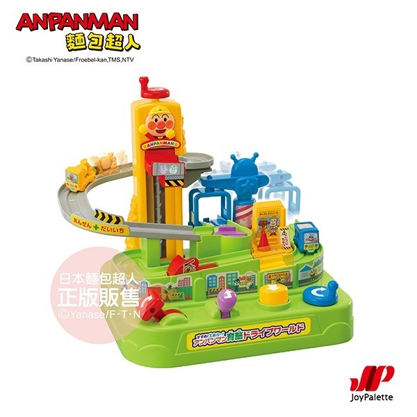 正版授權 ANPANMAN 麵包超人 麵包超人腦部訓練～前進吧工具車 嬰幼兒玩具 COCOS AN1000-細節圖2