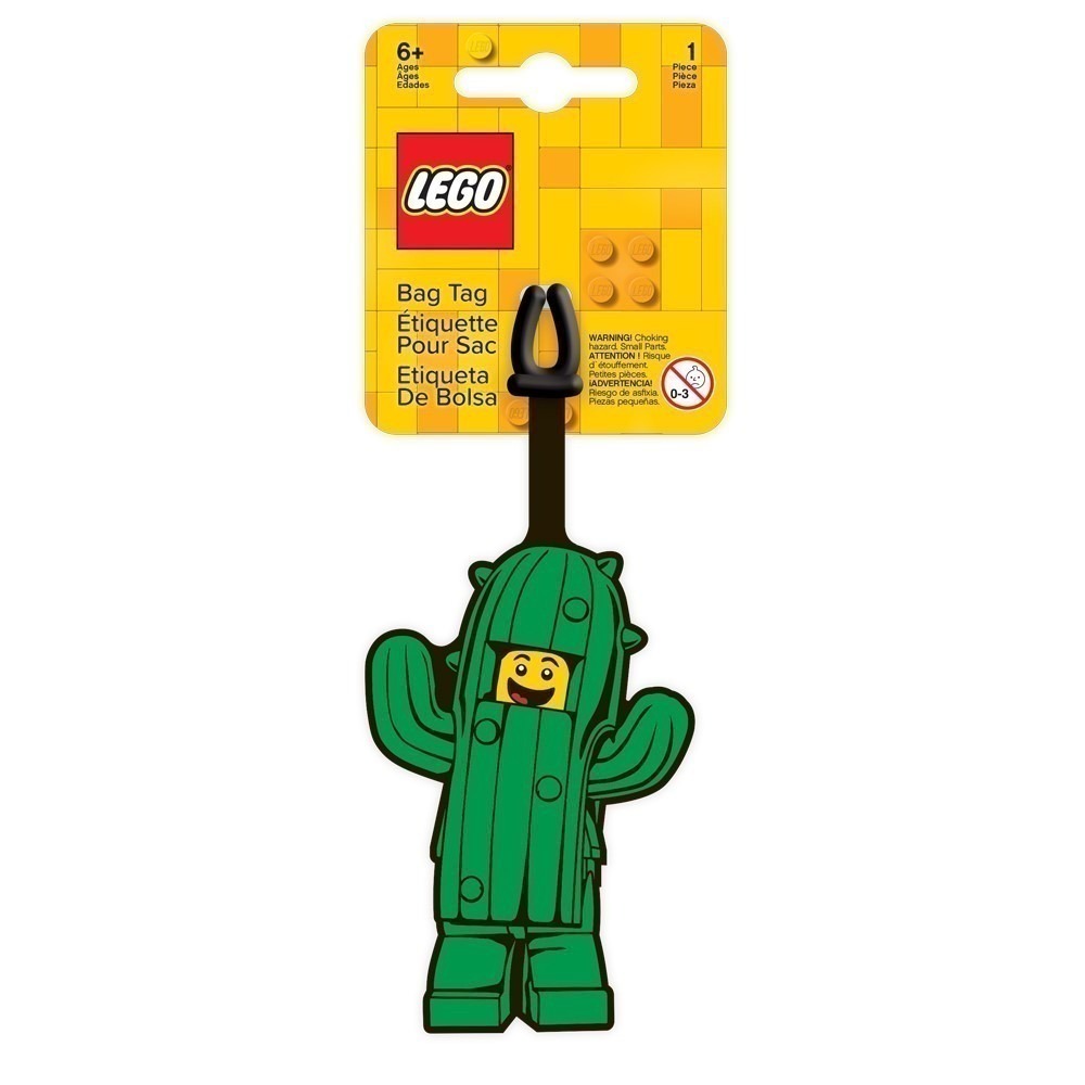 LEGO樂高 香蕉人 鯊魚人 熱狗人 仙人掌人 人偶造型 行李吊牌 背包掛飾 吊飾 COCOS LG287-規格圖8