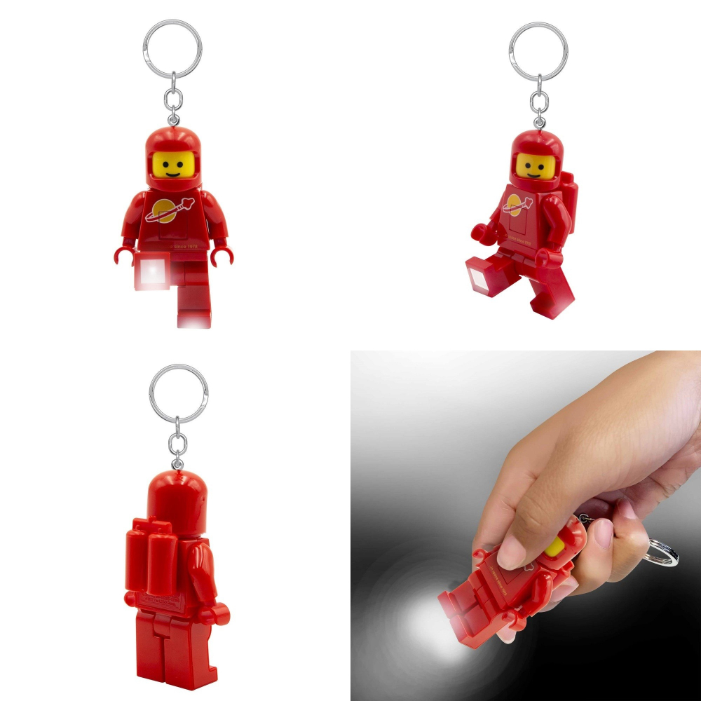 LEGO 樂高鑰匙圈 樂高經典 太空人 太空寶寶 LED 人偶造型鑰匙圈燈 吊飾 鑰匙圈 手電筒COCOS LG320-細節圖3