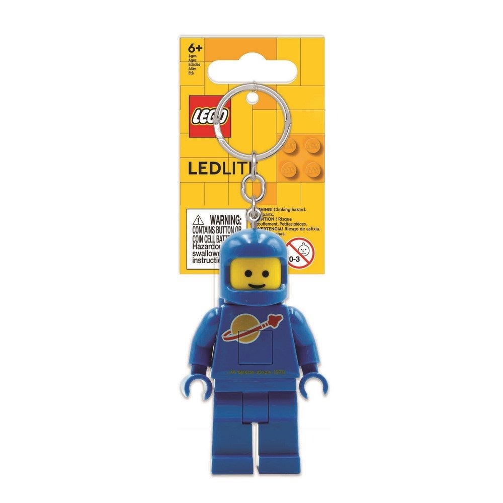LEGO 樂高鑰匙圈 樂高經典 太空人 太空寶寶 LED 人偶造型鑰匙圈燈 吊飾 鑰匙圈 手電筒COCOS LG320-規格圖4
