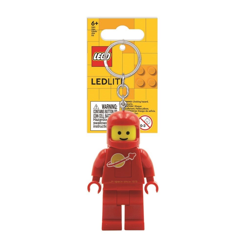 LEGO 樂高鑰匙圈 樂高經典 太空人 太空寶寶 LED 人偶造型鑰匙圈燈 吊飾 鑰匙圈 手電筒COCOS LG320-規格圖4