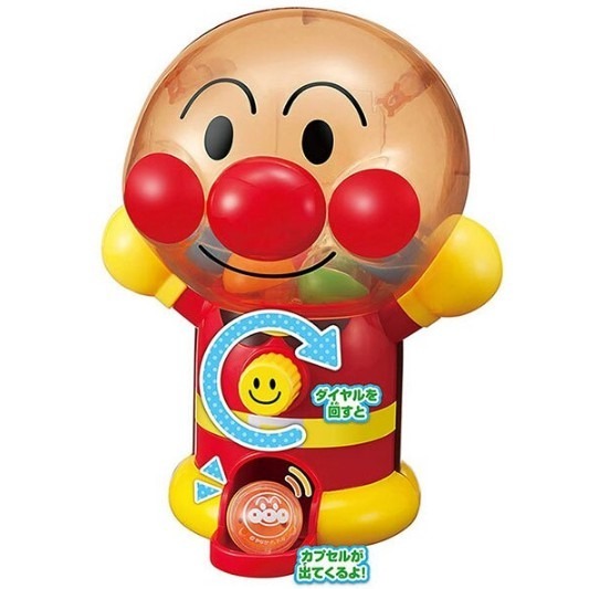 正版 ANPANMAN 麵包超人 超級期待~麵包超人轉轉扭蛋機 嬰幼兒玩具 COCOS AN1000-細節圖3