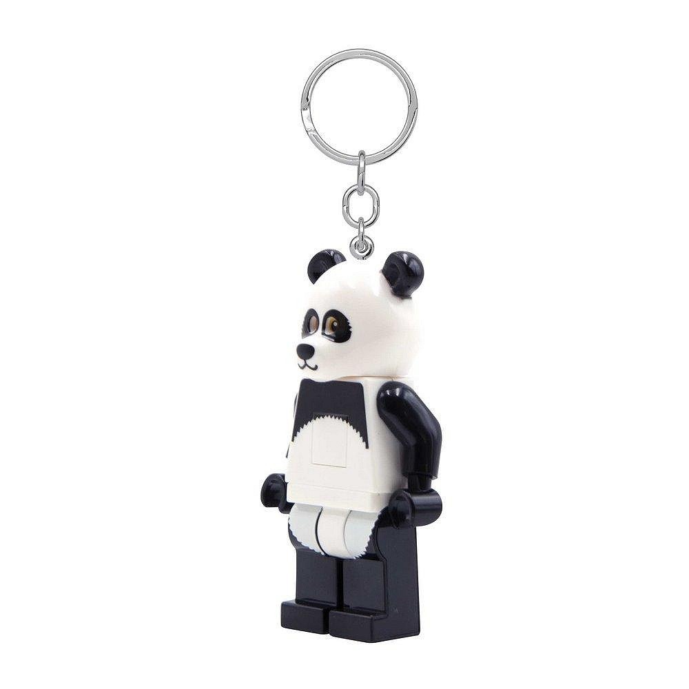 LEGO 樂高鑰匙圈 樂高貓熊人 熊貓 LED 人偶造型鑰匙圈燈 吊飾 鑰匙圈 手電筒 COCOS LG320-細節圖4