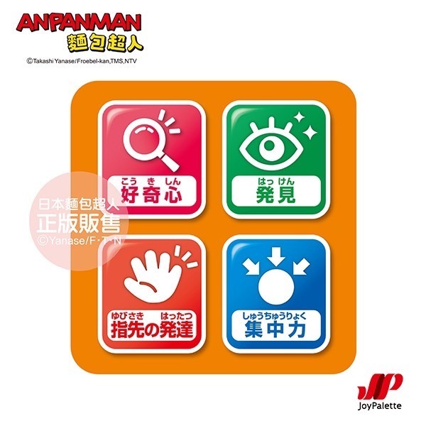 正版 ANPANMAN 麵包超人 麵包超人專注力提升！智育語音互動玩具 嬰幼兒玩具 COCOS AN1000-細節圖8