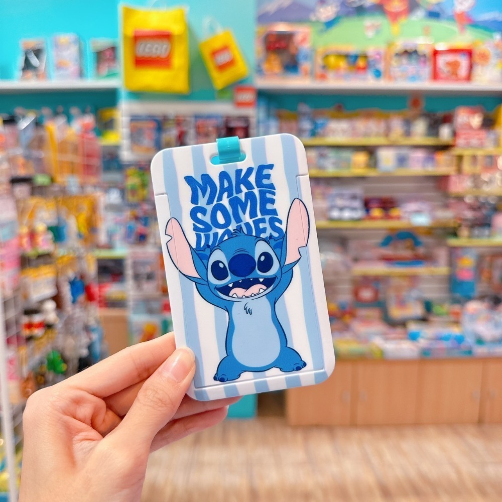 正版 新款 迪士尼 伸縮證件票卡套 識別證套 悠遊卡套 感應卡夾 鑰匙圈 COCOS KA199-規格圖5