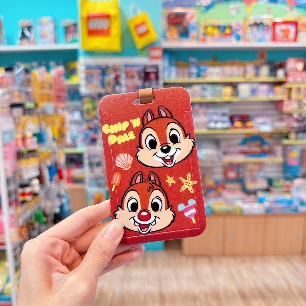 正版 新款 迪士尼 伸縮證件票卡套 識別證套 悠遊卡套 感應卡夾 鑰匙圈 COCOS KA199-規格圖5