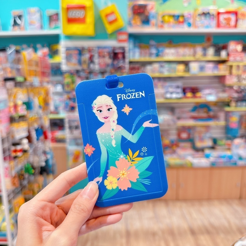 正版 新款 迪士尼 伸縮證件票卡套 識別證套 悠遊卡套 感應卡夾 鑰匙圈 COCOS KA199-規格圖5