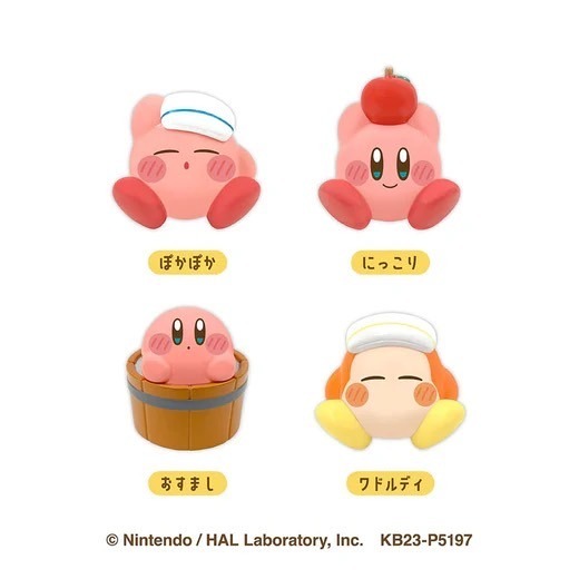 日本進口 kirby 星之卡比 第四彈 入浴球 沐浴球 泡澡球 附隨機公仔 洗澡玩具 COCOS TJ009-細節圖2