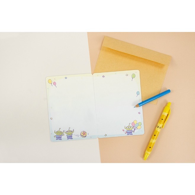 正版 迪士尼 三眼怪 維尼 奇奇蒂蒂 米奇米妮 萬用卡片 生日卡片 祝賀卡片 心意卡 禮物卡片COCOS DA030-細節圖3