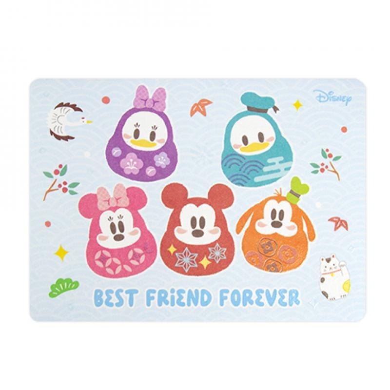 正版 迪士尼 三眼怪 維尼 奇奇蒂蒂 米奇米妮 萬用卡片 生日卡片 祝賀卡片 心意卡 禮物卡片COCOS DA030-規格圖8