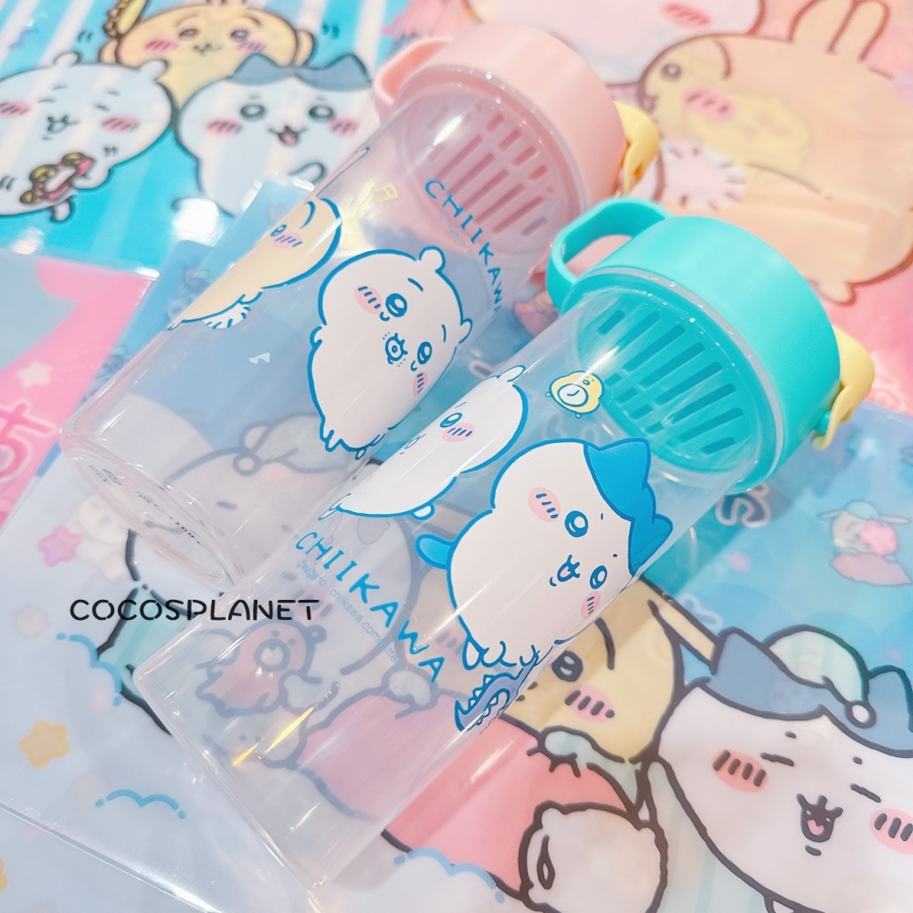 吉伊卡哇 小八貓 烏薩奇 兔兔 附掛水壺 540ml 直飲水壺 冷水壺 水瓶 隨身杯 環保杯COCOS AN100P-細節圖2